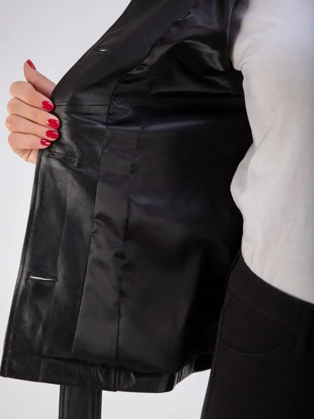 Куртка женская из натуральной кожи Турция