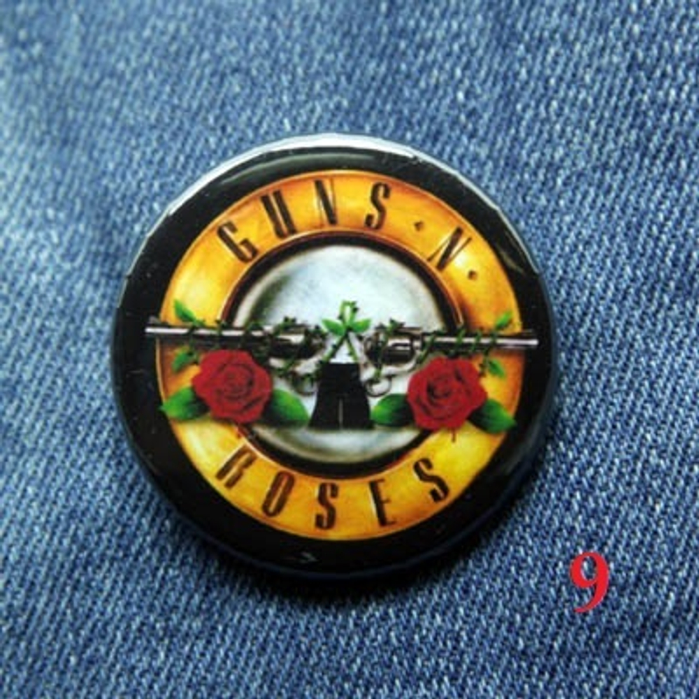 Значок Guns'n'Roses