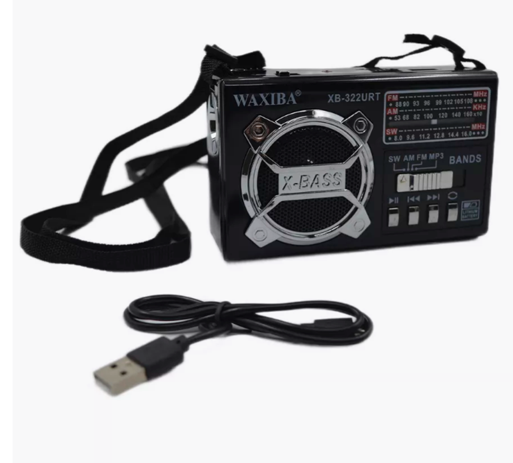 Радиоприемник Waxiba XB-322URT беспроводной цифровой USB с MP3-проигрывателем