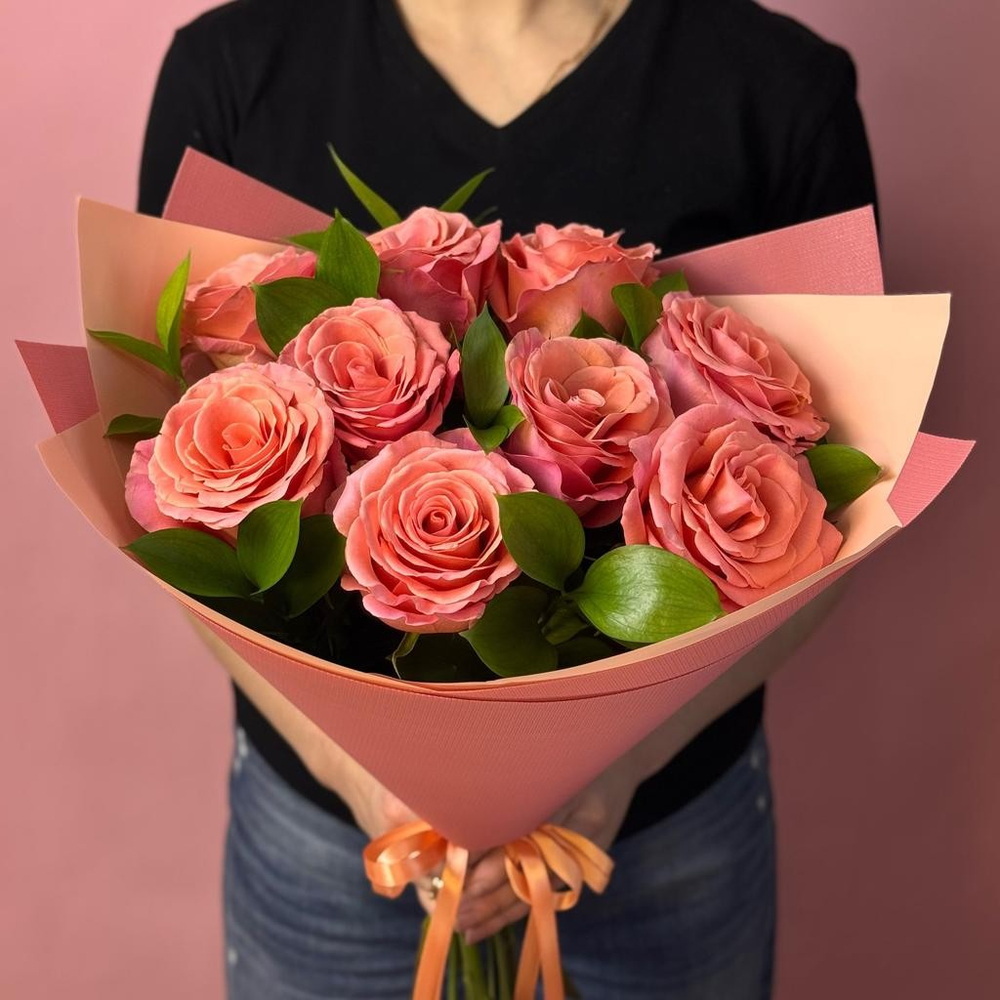 С18044 БУКЕТ "ПЕРСИКОВЫЙ ДЖЕМ"