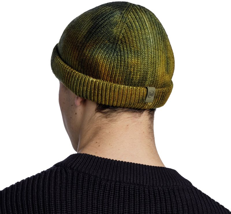 Вязаная шапка Buff Knitted Hat Ervin Khaki Фото 5