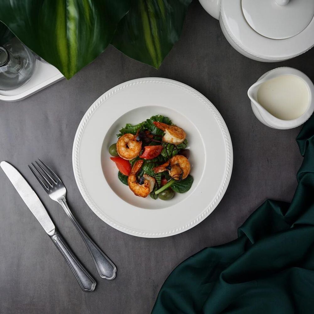 Тарелка глубокая 200 мл d 22,5 см h3,8 см Appeal Noble [6]