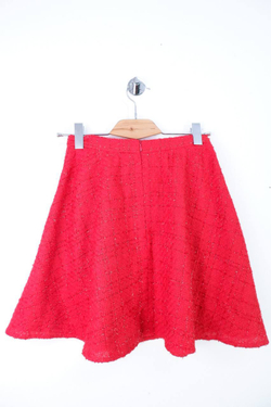 Юбка с блестящими ниточками, визуально на 44 размер