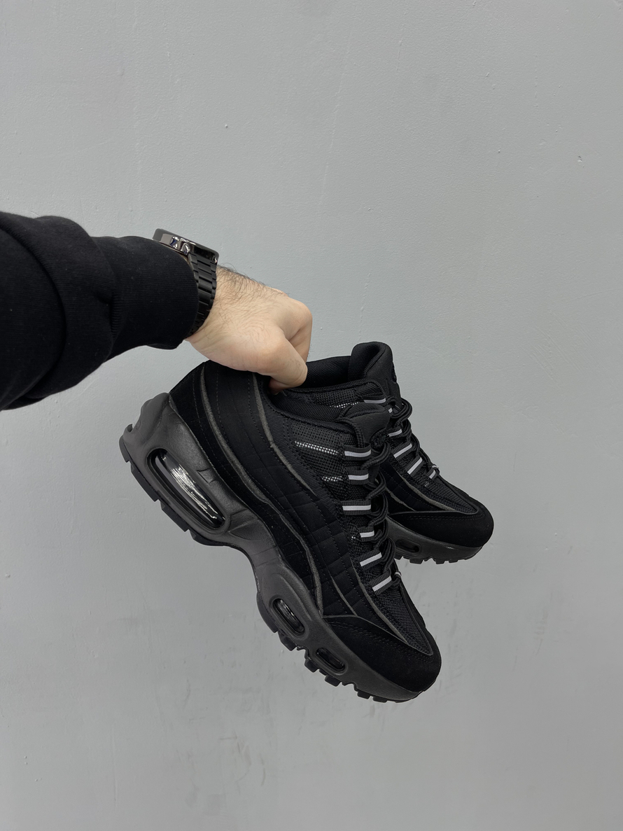 Кроссовки Nike Air Max #A65433 (чёрн.)
