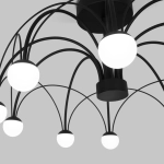 Потолочная люстра Eurosvet RAGNO 90035/10 4690389212727