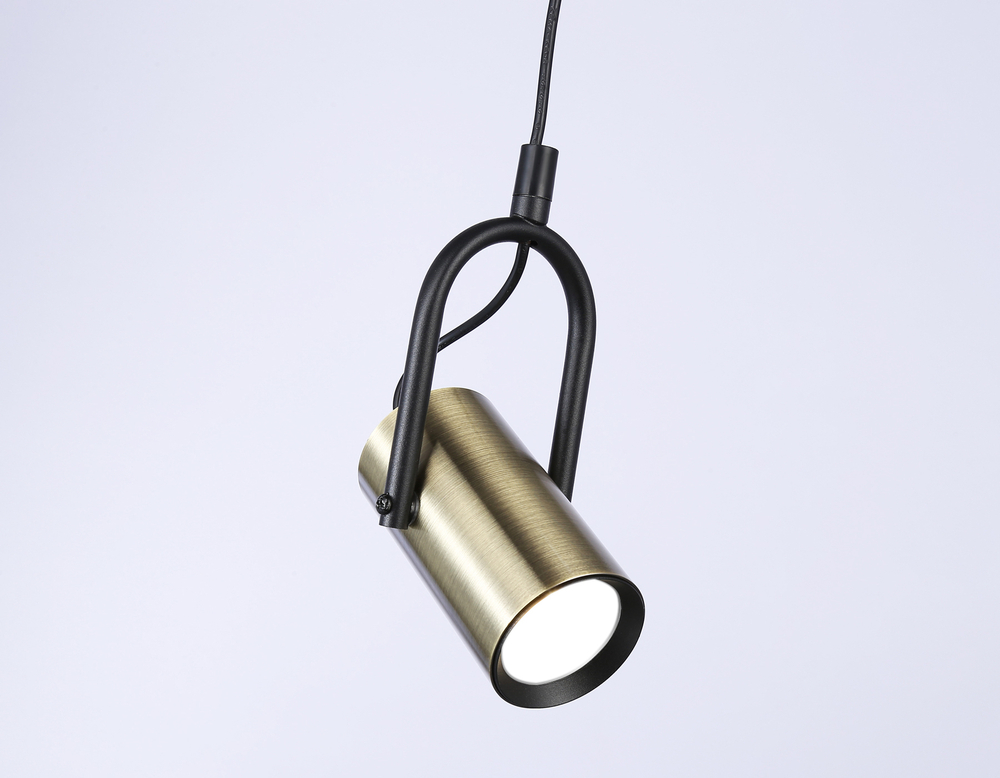 Светильник подвесной TA13198 BK/SB черный/бронза GU10 max 12W D55*L100*H1200