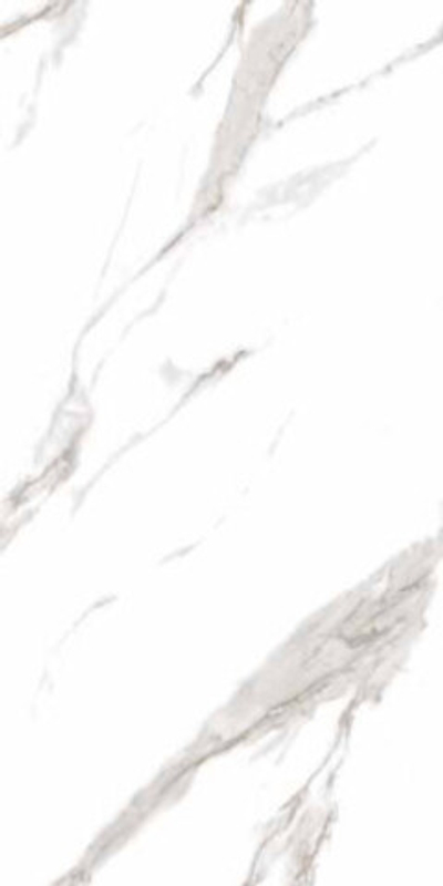 Керамогранит Calacatta Sharp Silver белый Полированный