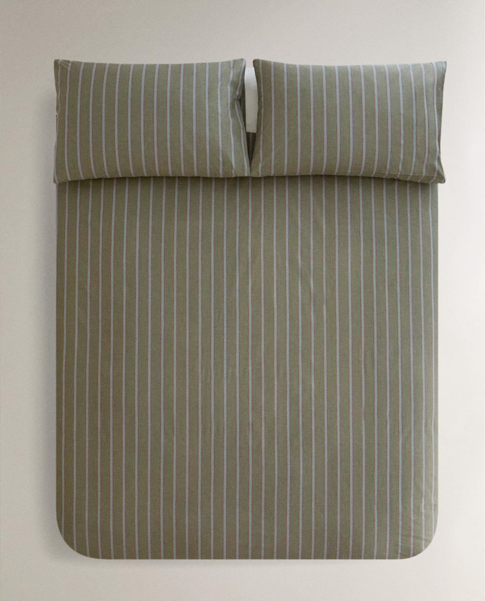 Пододеяльник Zara Home перкаль, хлопок 100%, в полоску, 5184/088