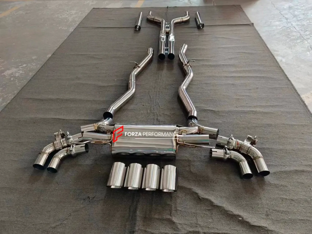 Спортивная выхлопная система с заслонками для BMW 5 Series G30 M550i 4.4T 2016-2020 БМВ