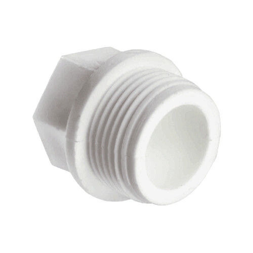 Заглушка РР 20*1/2" нар. белый