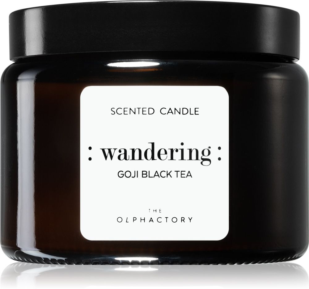 Ambientair Ароматическая свеча Wandering The Olphactory Goji Black Tea