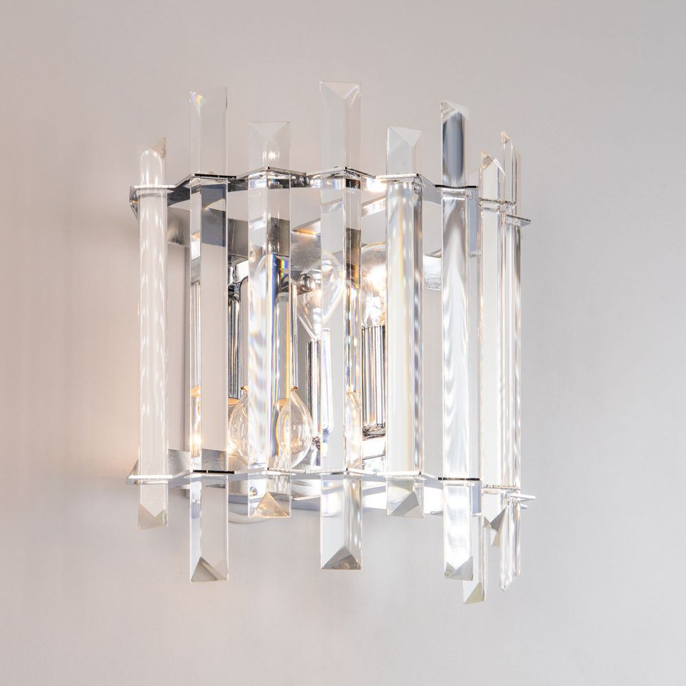 Citilux Ингвар CL334321 Бра хрустальное Хром