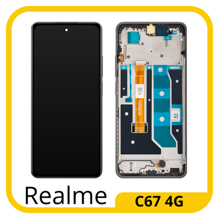 Realme C67 4G (RMX3890) Дисплейный модуль с тачскрином) (в рамке) (ORIG-SP)