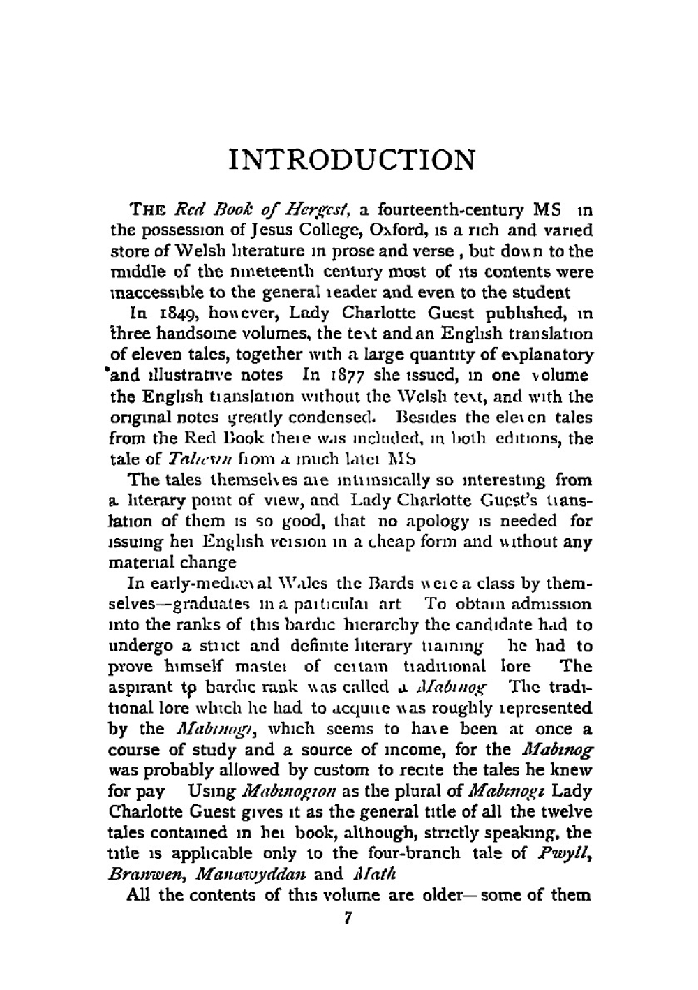 The Mabinogion | Charlotte Schreiber