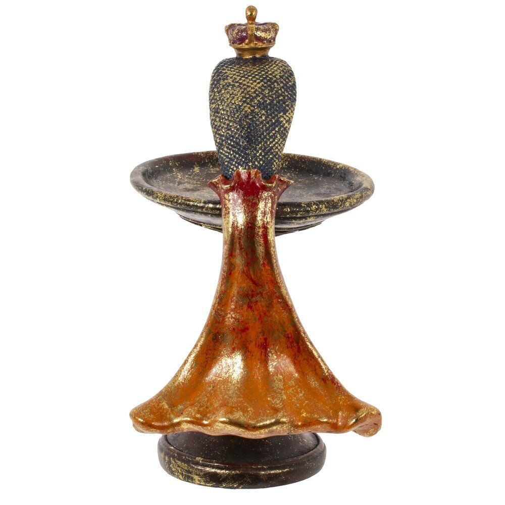 GAEM Изделие декоративное "Змея с блюдом", L16,5 W17 H29,5 см