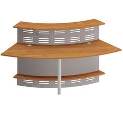 Модуль ресепшен угловой 60 градусов ФР 464 ВТ + ФР 479 ХР