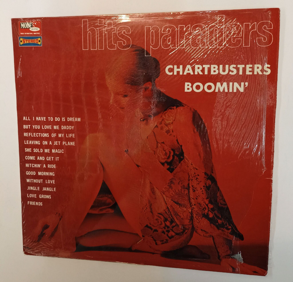 Винтажная виниловая пластинка LP Сборник Chartbusters Boomin Hits Paraders (France 1970)