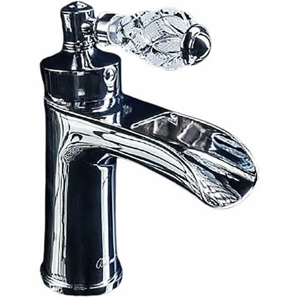 Смеситель для раковины Boheme Vogue Crystal 221-CRST хром