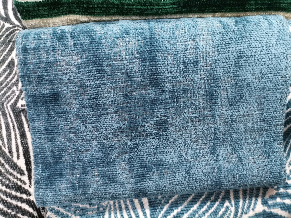 Шенилл Daphnia plain curacao (Дафния плейн куракао) 12