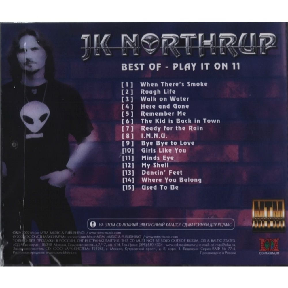 Jeff Northrup / Best Of - Play It On 11 (RU)(CD)