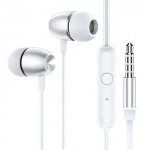 Наушники BOROFONE M57 вакуумные c микрофоном (Silver)