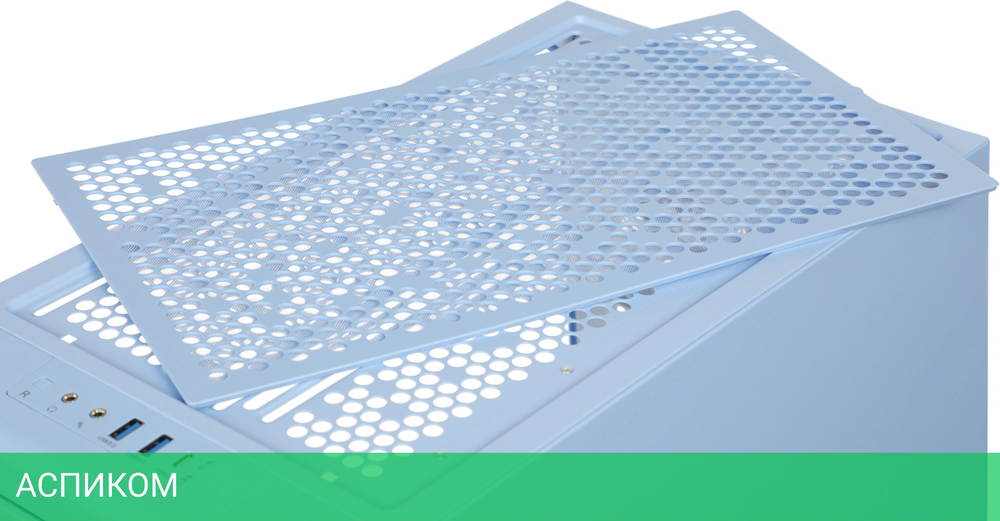 Корпус Thermaltake Ceres 350 MX Hydrangea Blue без БП (CA-1Z3-00MFWN-00)