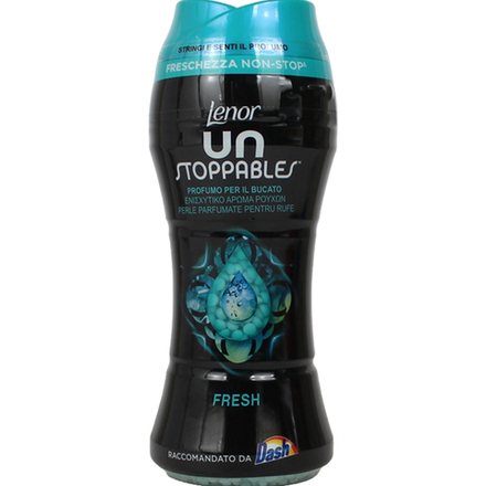 Парфюм - кондиционер для стирки Lenor Unstoppables FRESH 210 г, усилитель аромата в гранулах