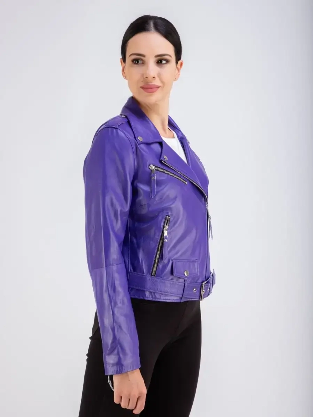 Косуха кожаная из натуральной кожи Турция