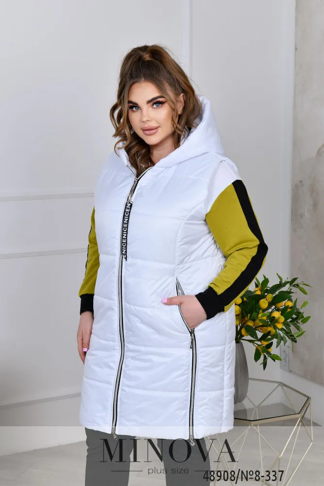 Костюм 8-337-лайм-белый Minova