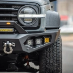 Силовой передний бампер MEIKA Tank 300 2021+ Танк дуга лебедка 3 фонаря свет