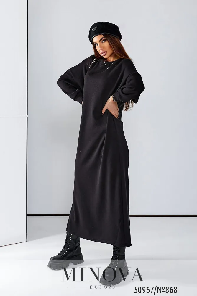 Платье 868-черный Minova