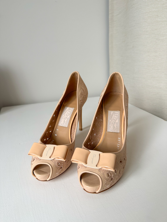 Кожаные туфли Salvatore Ferragamo, 38