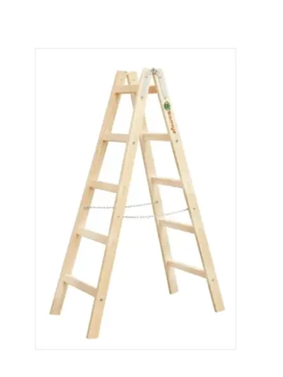 Стремянка-ходуля деревянная 5 (2*5) Line 1,6 метров