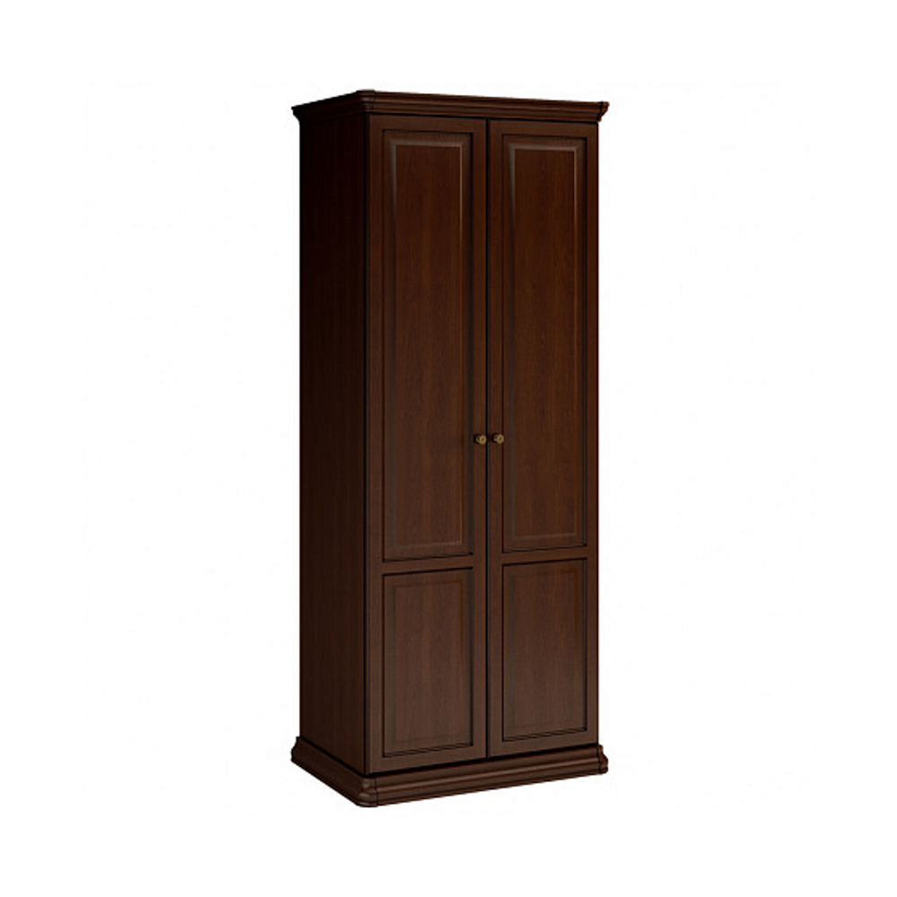 SILVIA Шкаф 2дв. (штанга L851+2полки) МКС 168-72 (двери с горизонтальным нижним бруском)