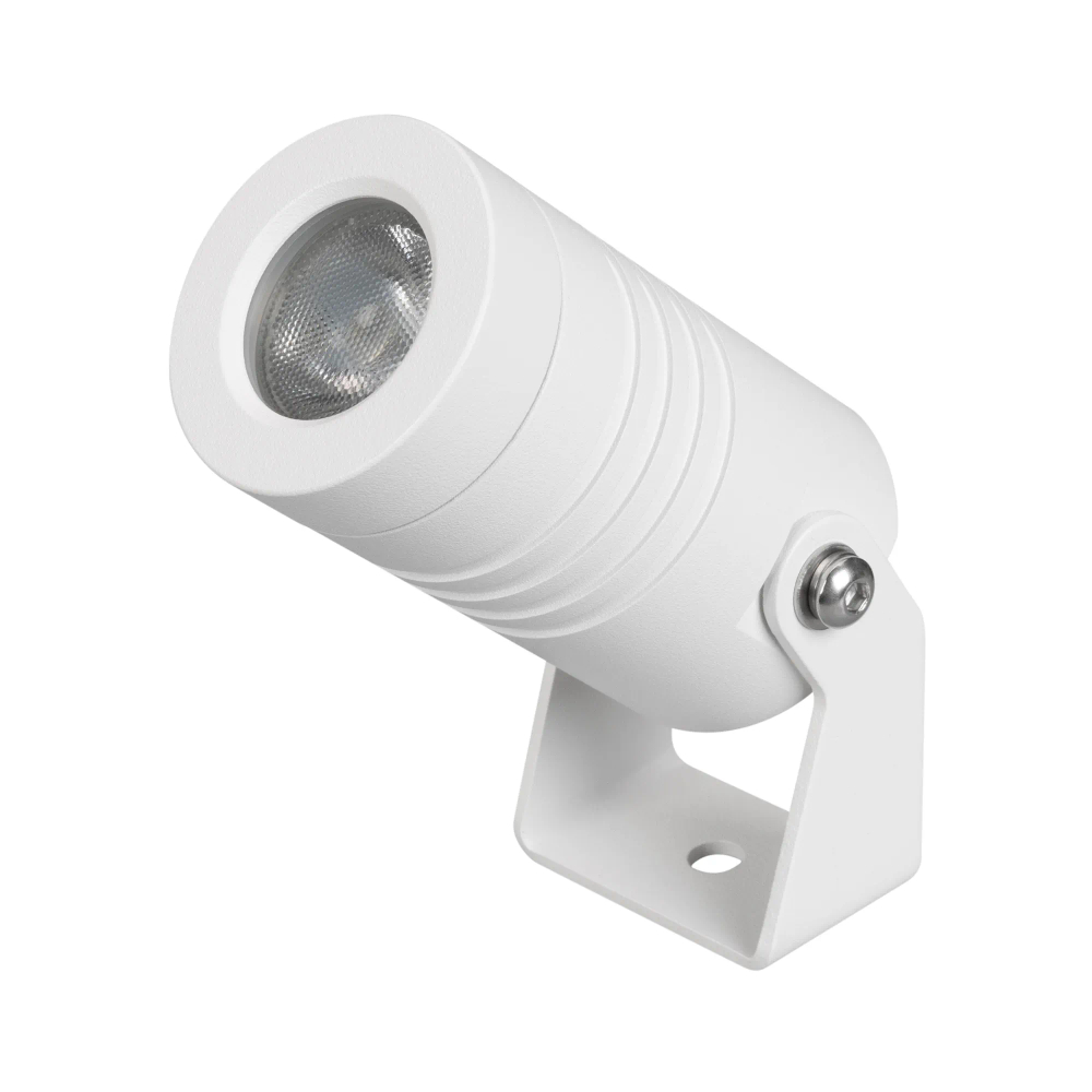Светильник KT-RAY-COLOR-R42-6W RGB (WH, 25 deg, 12V) (Arlight, IP67 Металл, 3 года) 053629