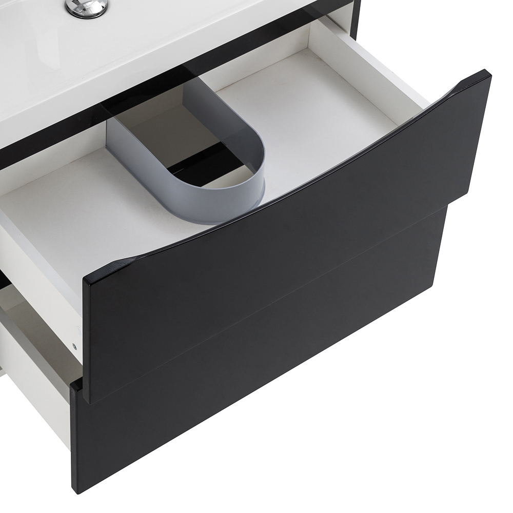 Тумба подвесная с раковиной BelBagno MARINO-600-2C-SO-NL-P