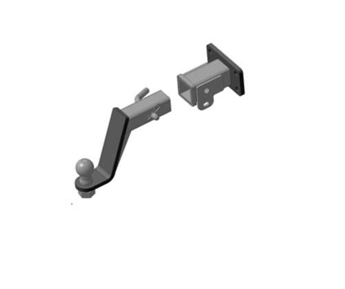 Фаркоп для Tank 300 2022- без снятия и подрезки бампера. Тип шара: E (легкосъемный шар под квадрат). Нагрузки: 1500/60 кг, (без электрики в комплекте) - 8123 Трейлер