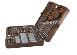 OMT141S Набор инструмента универсальный 1/4", 3/8" и 1/2"DR, 141 предмет
