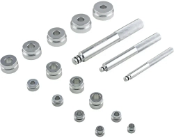 Набор оправок для установки подшипников, сальников, 17пр.