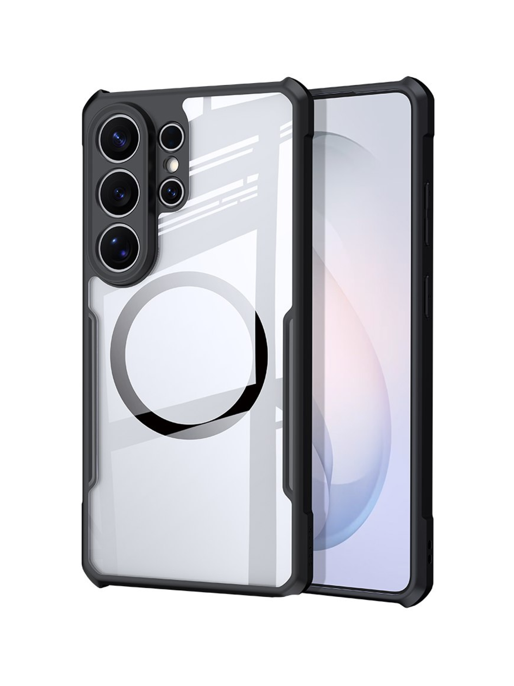 Чехол для Samsung Galaxy S26 Ultra c Магсейф противоударный с усиленными углами XUNDD