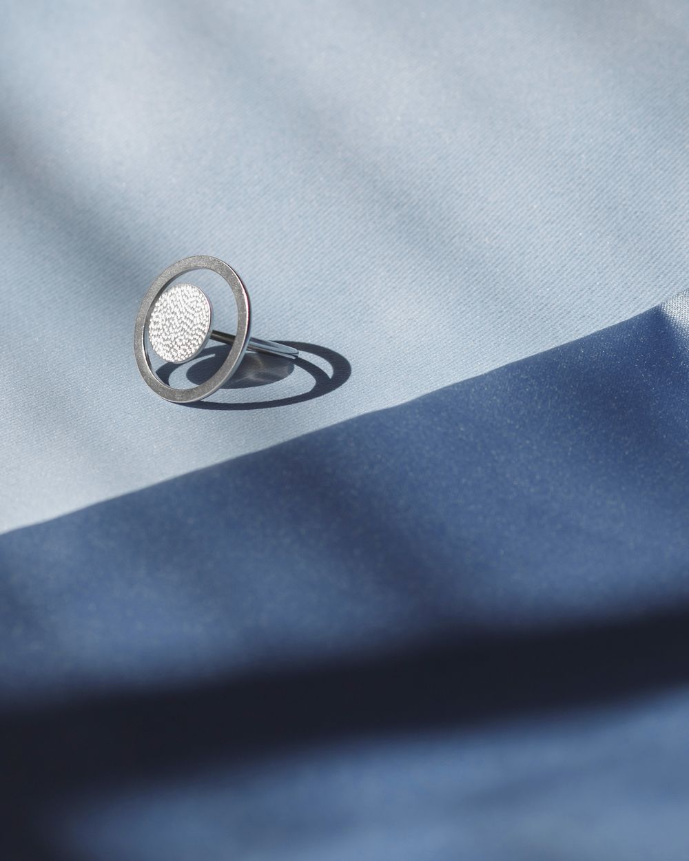 Кольцо Double Round Gritty