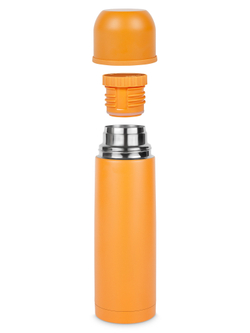 Термос Relaxika 101 (0,75 литра), желтый (без лого)