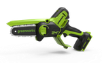 Цепная мини пила аккумуляторная Greenworks GD24CSMNX Арт. 2008707, 24V, 15см, бесщеточная, без АКБ и ЗУ в сумке