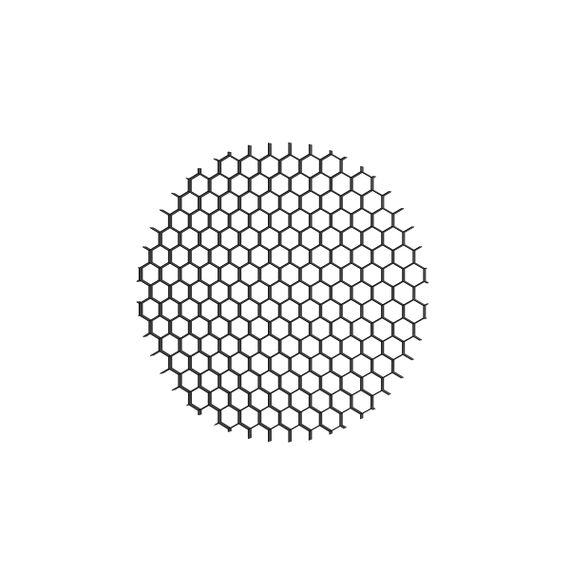 Антибликовая решетка Denkirs Net DK1500-BK