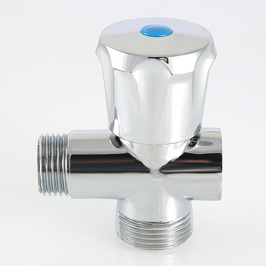 Вентиль-тройник Valtec VT.255.N.04 1/2"х3/4"х1/2"