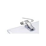 Бейдж Durable Click Fold 54х90мм защелкивающийся прозрачный 8693-19 (уп.5шт.)