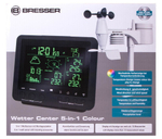 Погодная станция Bresser «5 в 1» с цветным дисплеем, черная