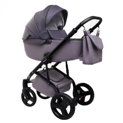 Детская коляска Reindeer Raven 3 в 1 (Фиолетовый)