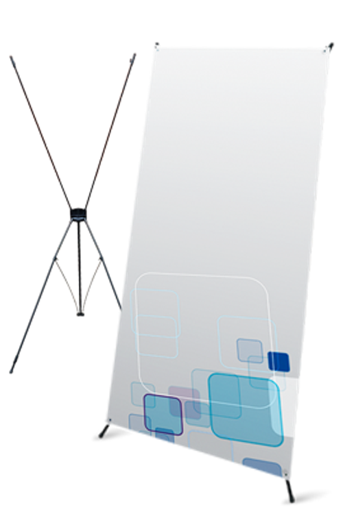 Стенд X-banner Black