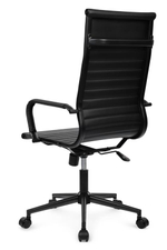 Кресло Riva Хьюго RCH 6002-1SEB Черный/Металл Черный